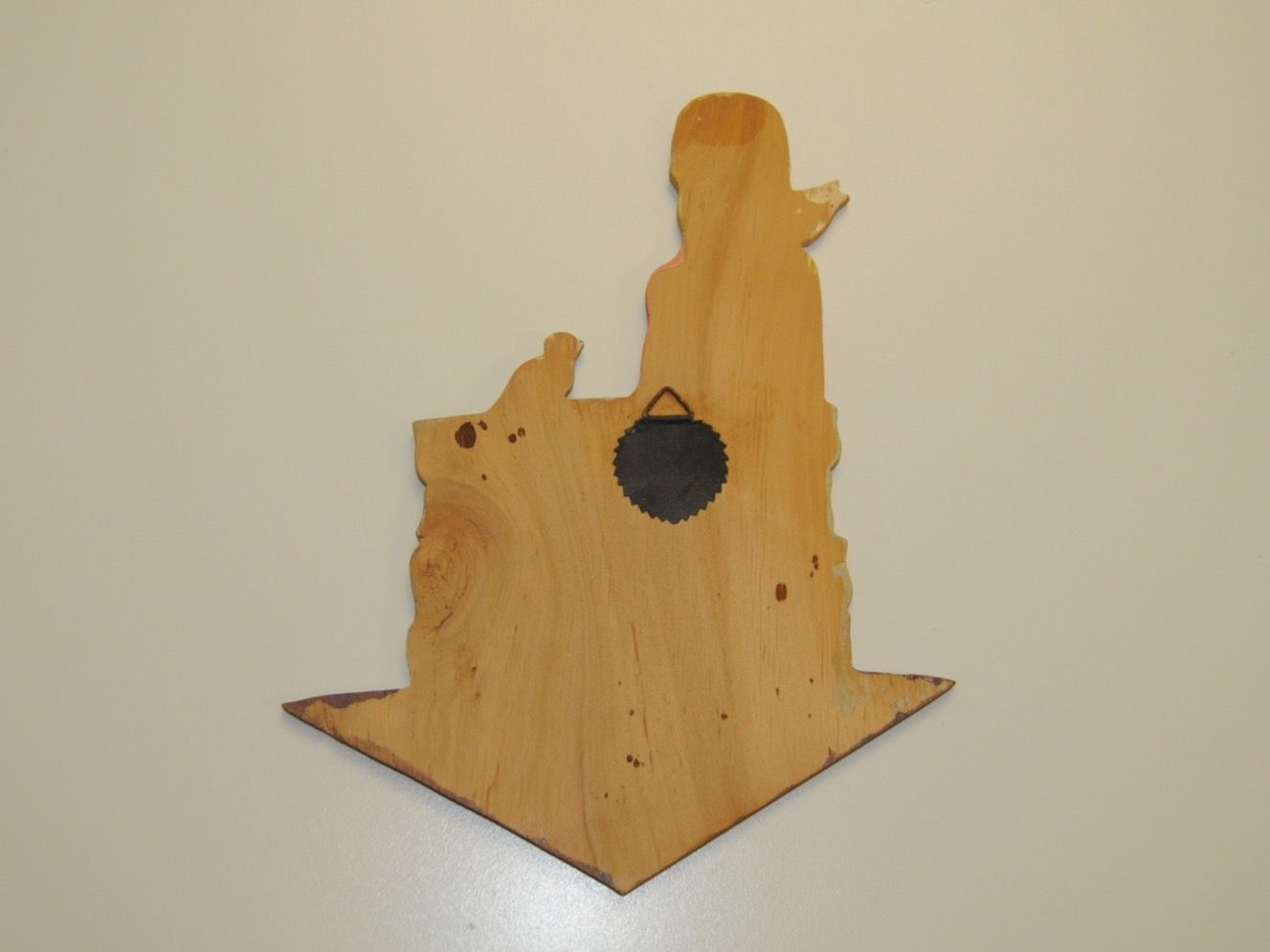 Statuette: Holzbild Märchenfigur Aschenputtel / Aschenbrödel – Usato da Zollikofen venduto da pico27 2