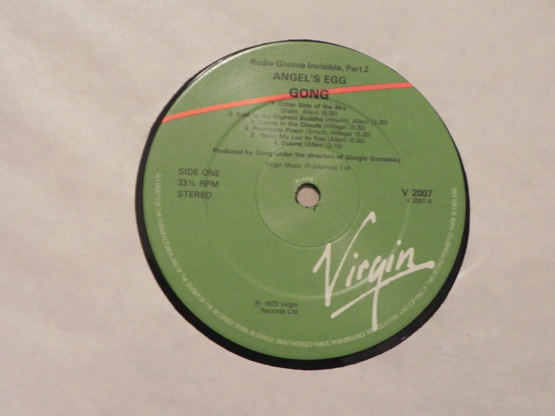 Dischi in vinile: LP Schweiz Prog. Rock Angels Egg 1973 – Usato da Siebnen venduto da krimsie 3