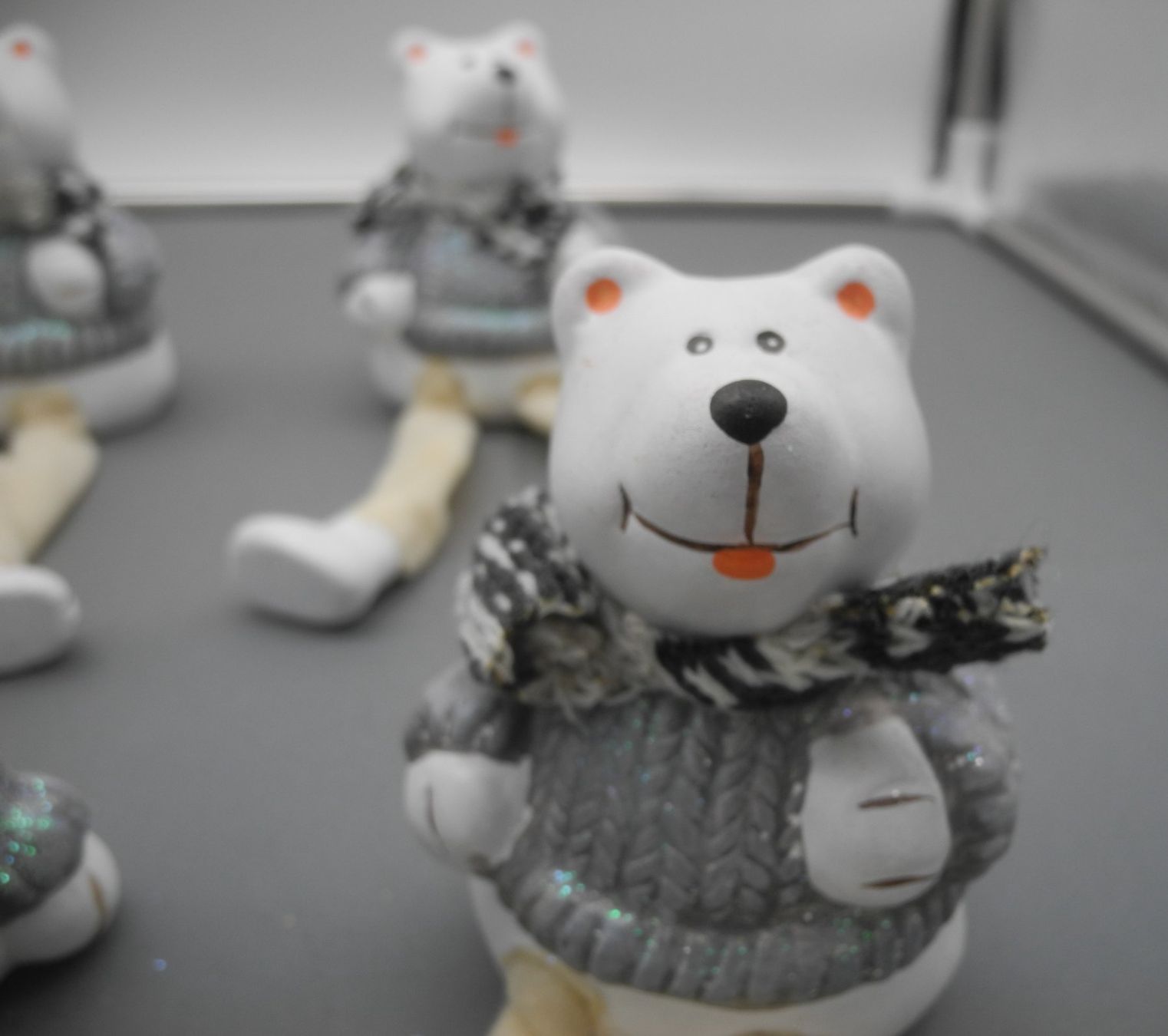 Tutte le decorazioni: 6 Eisbären Kantenhocker, Weihnachtsdeko, Nr. 5k – Nuovo (secondo la descrizione) da Kottwil venduto da Crazyrolf 2