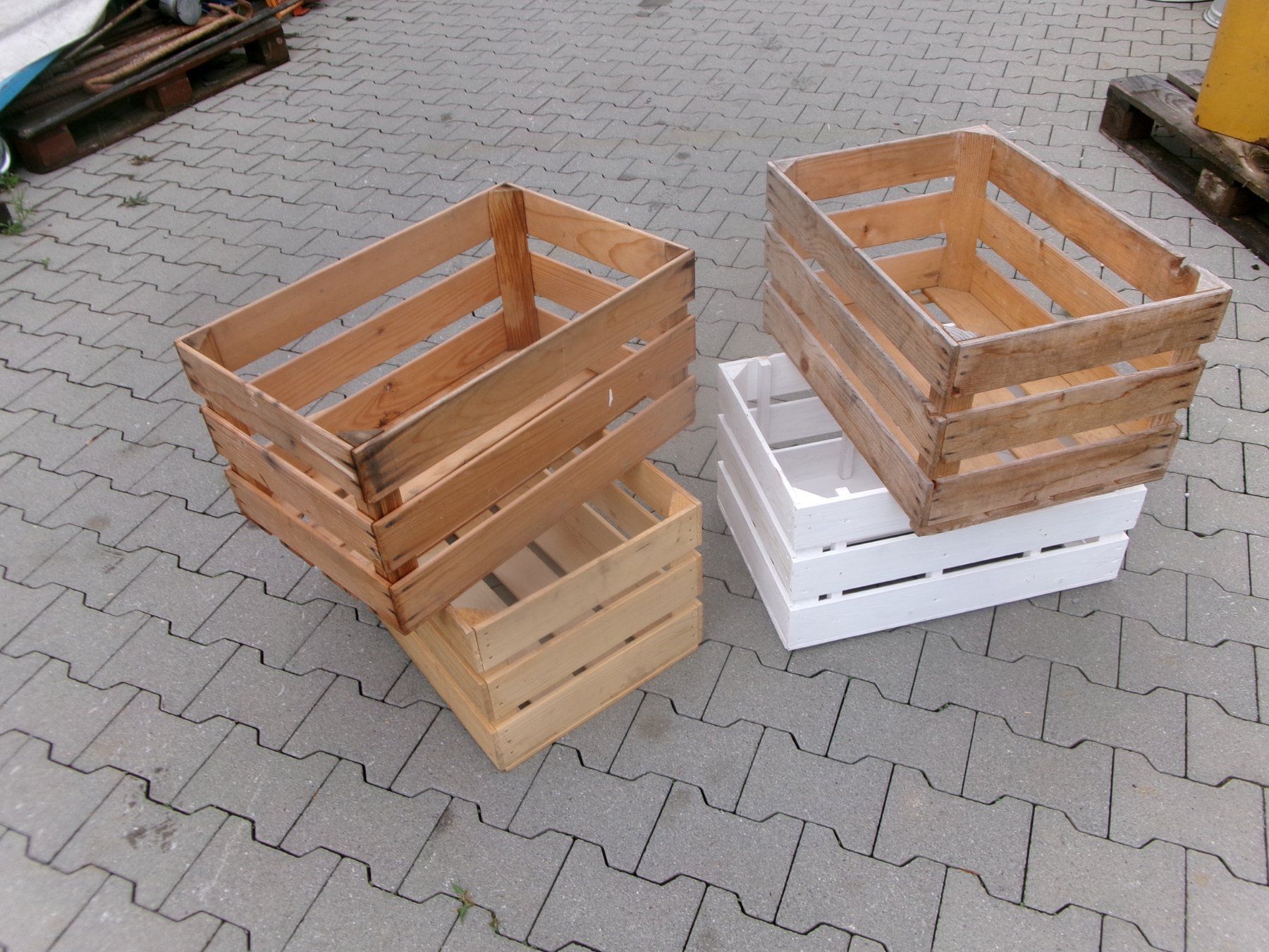 Caisses de transport: Holz -Obstharasse -  Ernte -Gebinde - – D'occasion à Eschenbach SG par GM-29 1