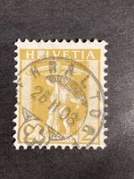 Schweiz 1908 2 Rp Tellknabe Vollstempel FEHRALTORF 26.II.08