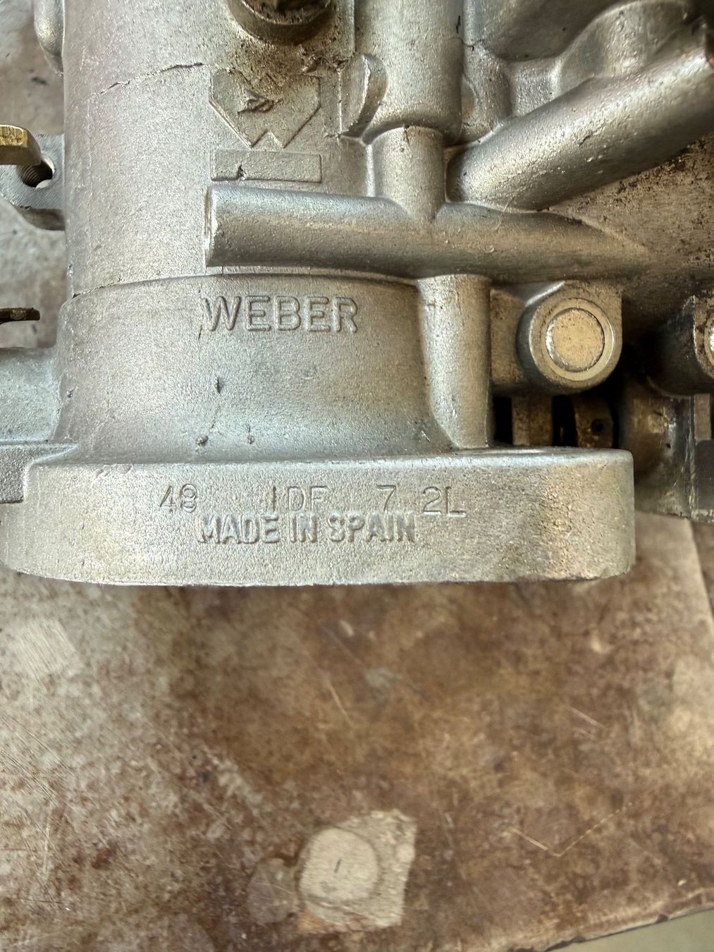 Tutti pezzi di ricambio auto: Ab 1.- 2x Weber Doppelvergaser 48 IDF 7 2L - Young-/Oldtimer – Usato da Wattwil venduto da Zitrone 3