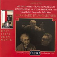 Mozart - Klavierkonzert / Symphonie KV 112 (Haskil/Anda)
