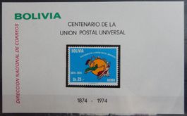 Bolivien Bolivia Kat. Block 65 ** 1974 Kat. 80 Euro sehr sel