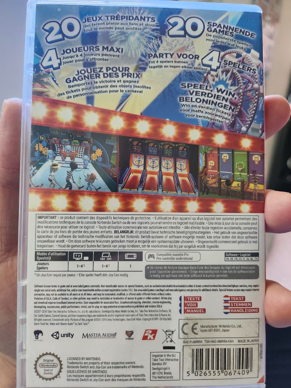 Giochi: Carnival Games Nintendo Switch  – Usato da Sion venduto da Oel2pol 2