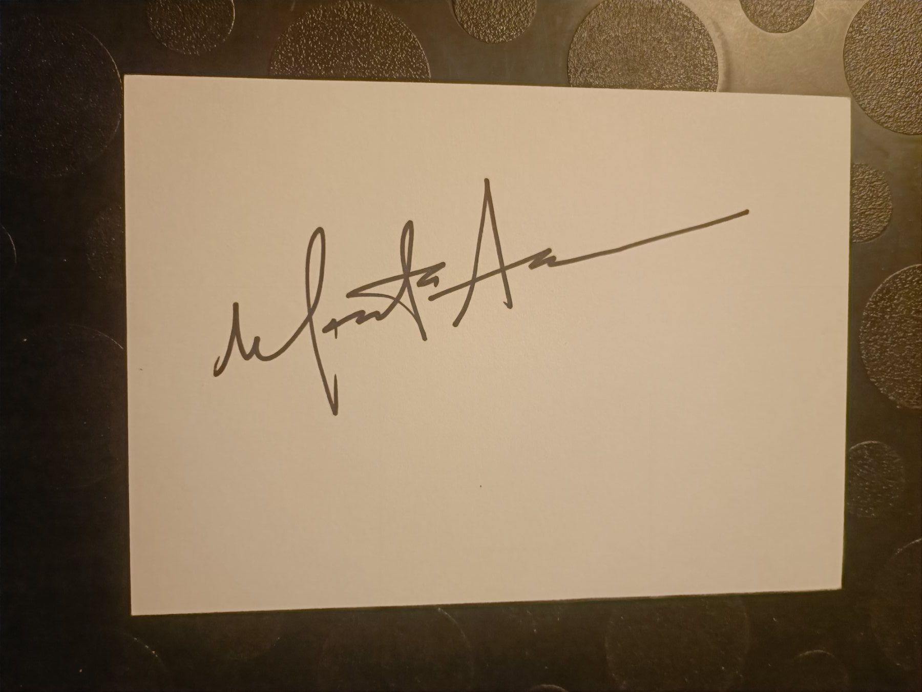 Autografi: Masta Ace - Amerikanischer Rapper - handsigniert – Usato da Menziken venduto da Artographs