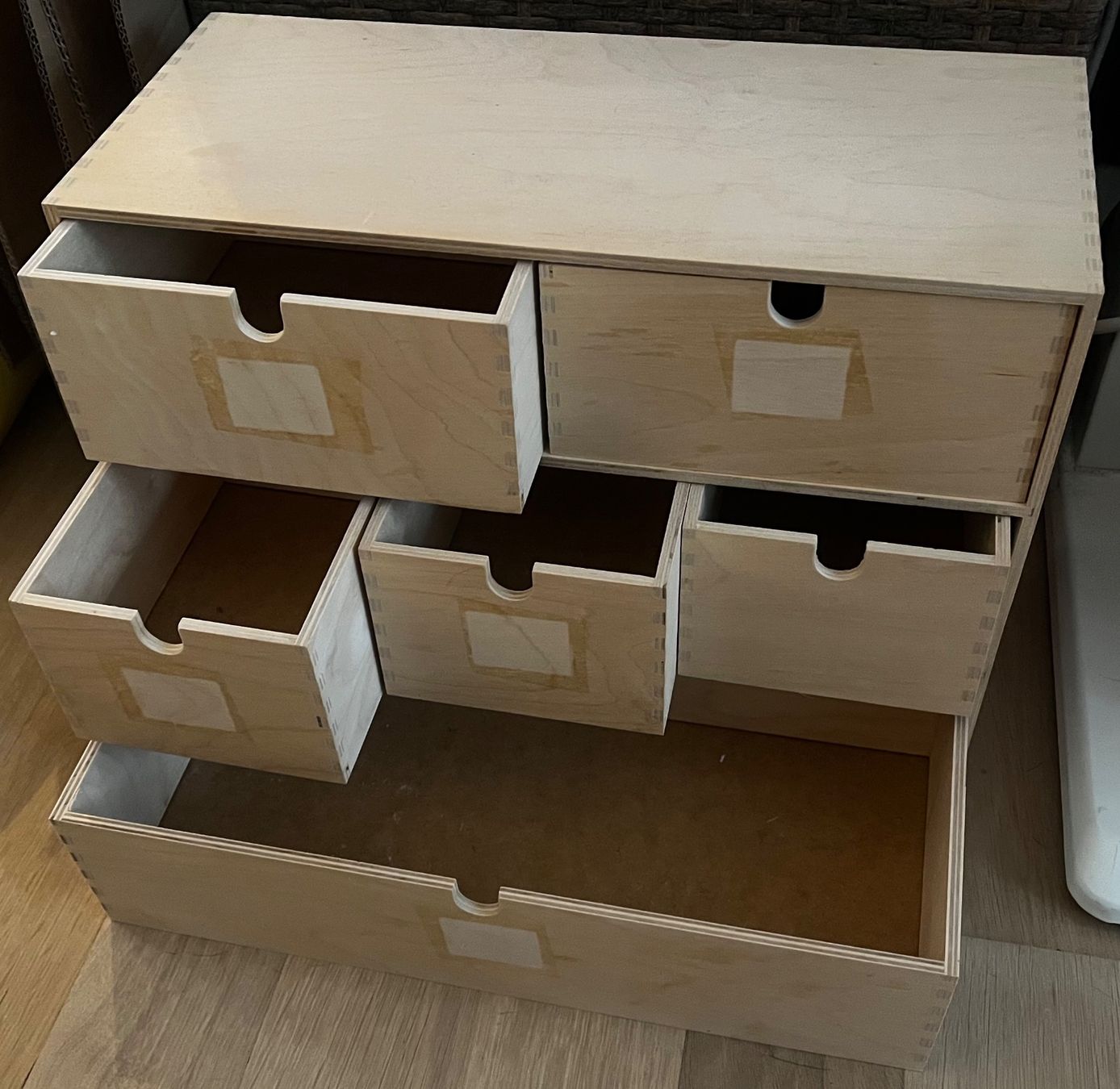Wunderschone Ikea Moppe 4 Schubladen Ebenbild
