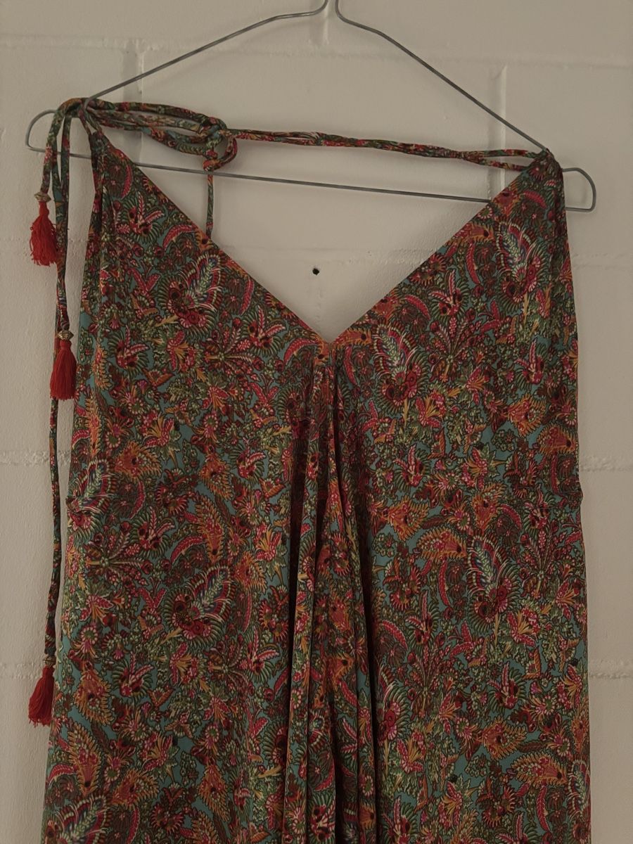Kleider: Kleid geblümt lang Grösse S-L – Gebraucht aus Eggenwil von fur_5p96 1