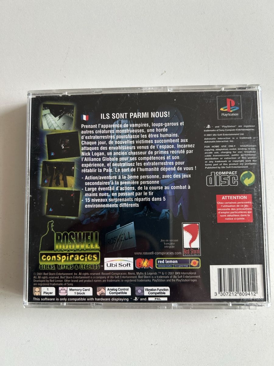 Giochi: Roswell Conspiracies FRA – Usato da Pully venduto da PongDayOne 1