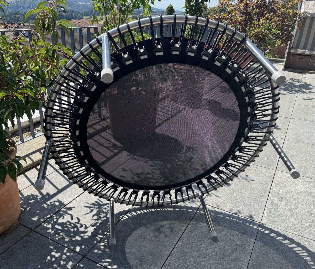 Bellicon Trampolini: Bellicon Trampolin Premium 125cm mit Klappbeinen – Usato da Wohlen b. Bern venduto da delfin99 3