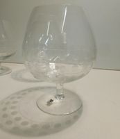 Design Gral Kristall Cognac Schwenker geschliffen