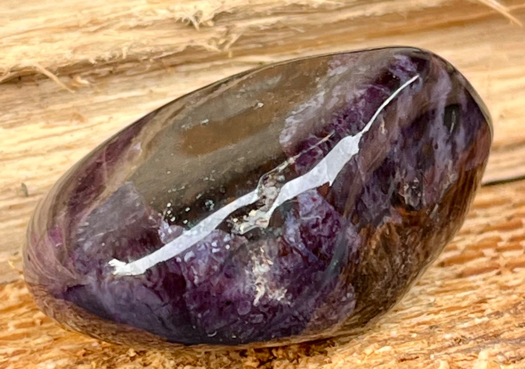 Minerali & Pietre curative: Sugilith Trommelstein – Usato da Diegten venduto da hamofi57 4