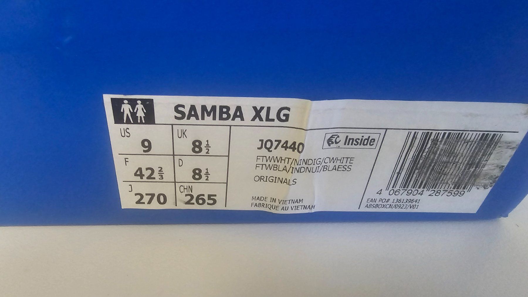 Adidas Scarpe da uomo: Adidas Samba XLG taille 42. 2/3 – Nuovo e nell'imballaggio originale da St-Prex venduto da sebgav 7