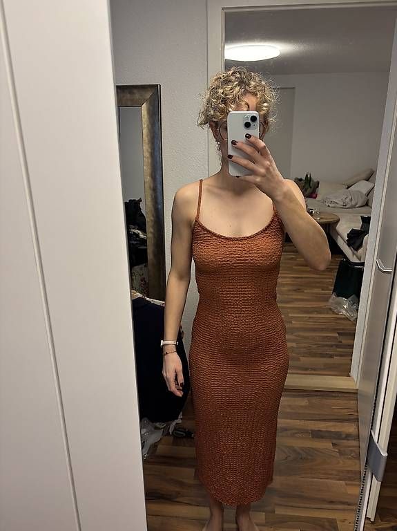 Vestiti: Sommerkleid rostbraun Grösse S – Usato da St. Gallen venduto da mustang96 2