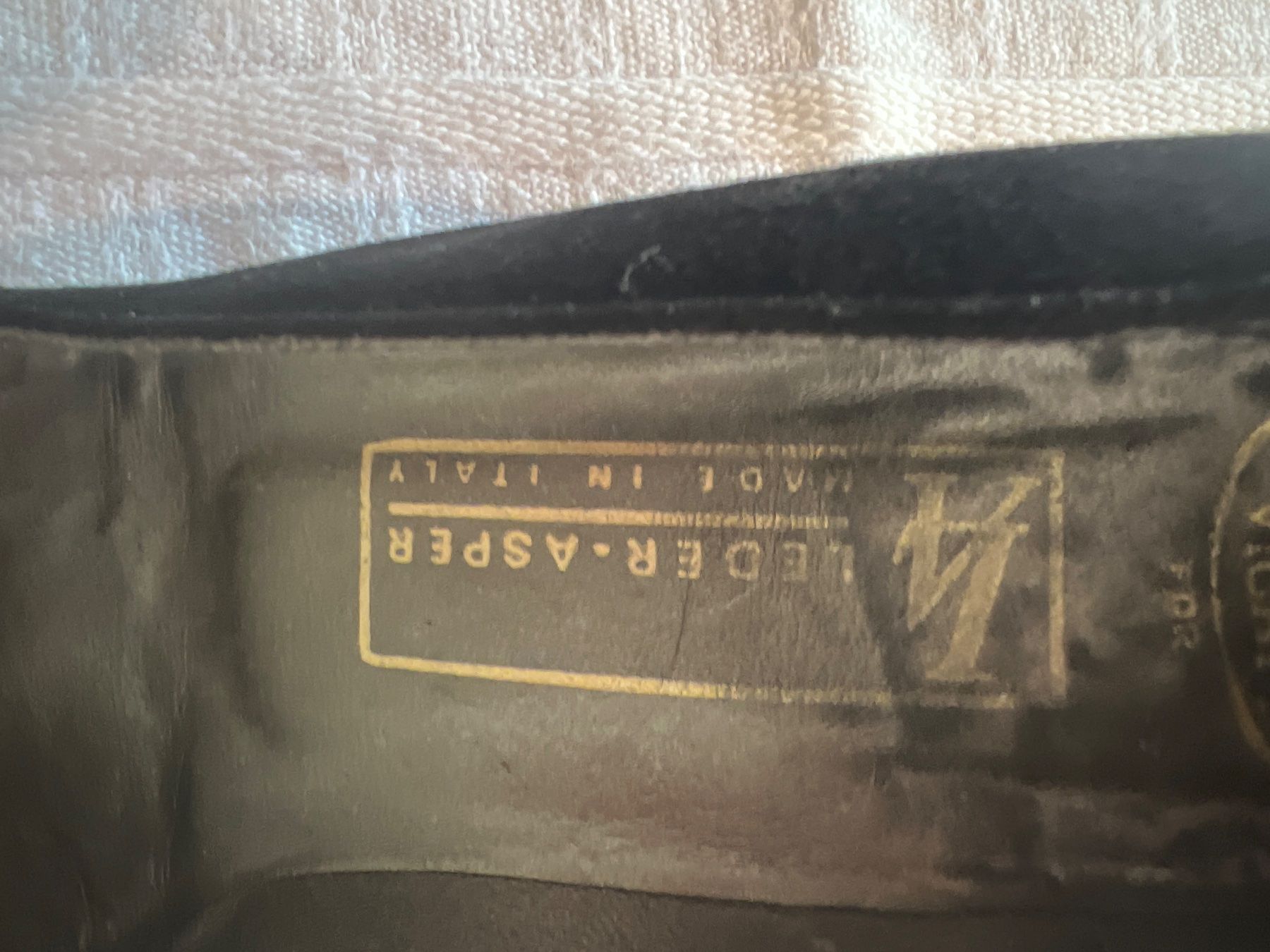 Scarpe da donna: Pumps Grösse 40, Wildleder schwarz – Usato da Forch venduto da grizzly52 3