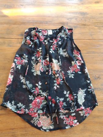 Bluse Top Vero Moda Blumen Floral ärmellos Boho