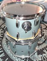 Hänge Tom 12" und 13" Trommel Schlagzeug / Vintage 80er