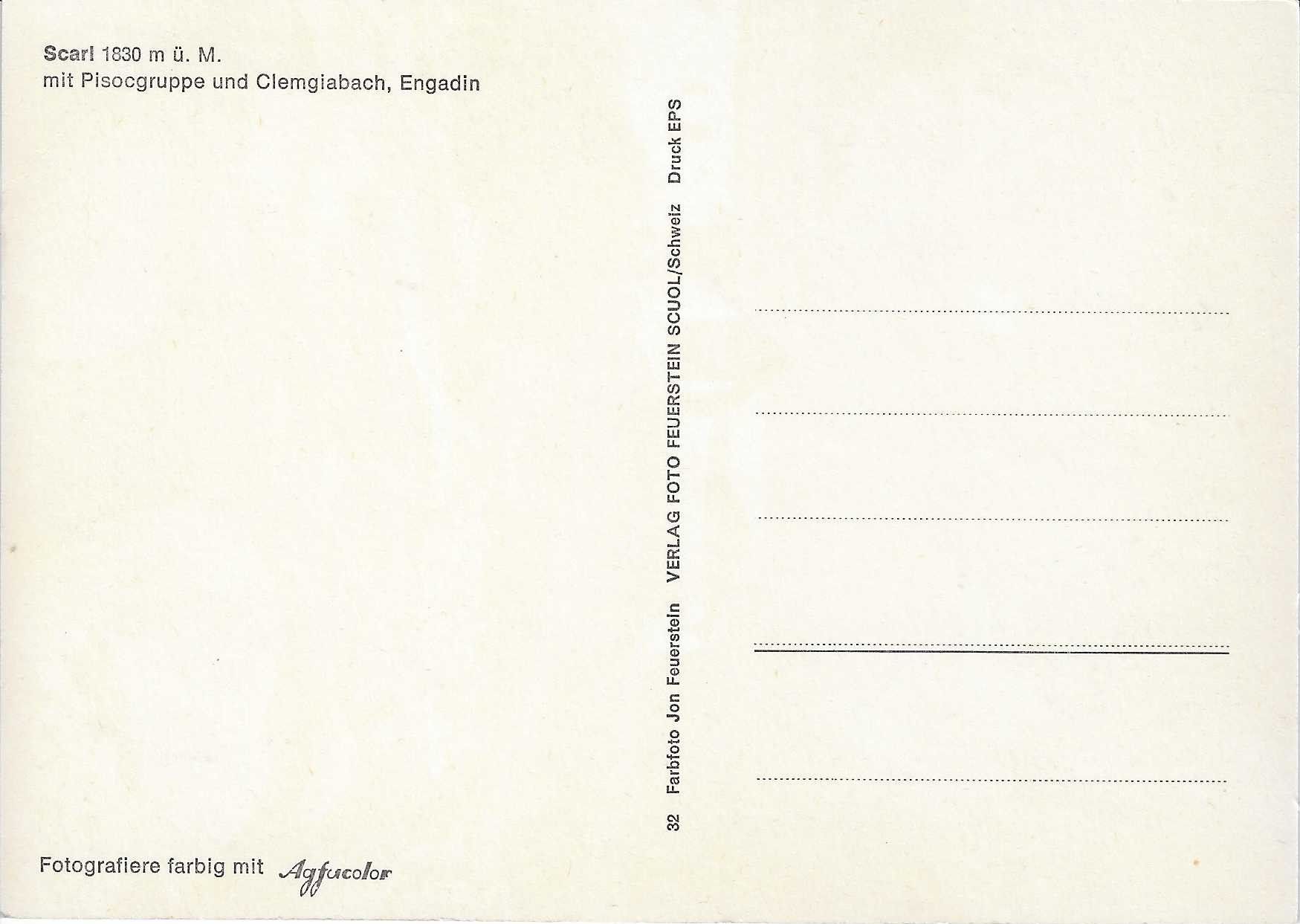 Cartes postales: Scarl GR – Neuf (Voir description) à Rothrist par Stranglehold 1