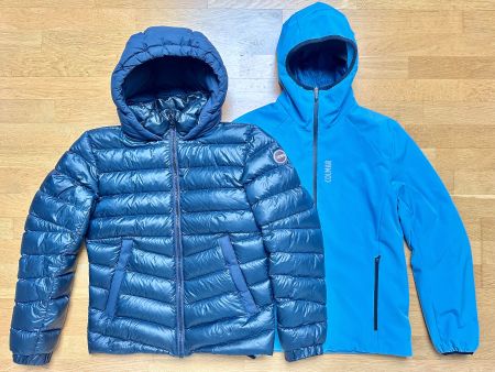 2x COLMAR Herren Daunenjacke Skijacke Jacke 46 S Original