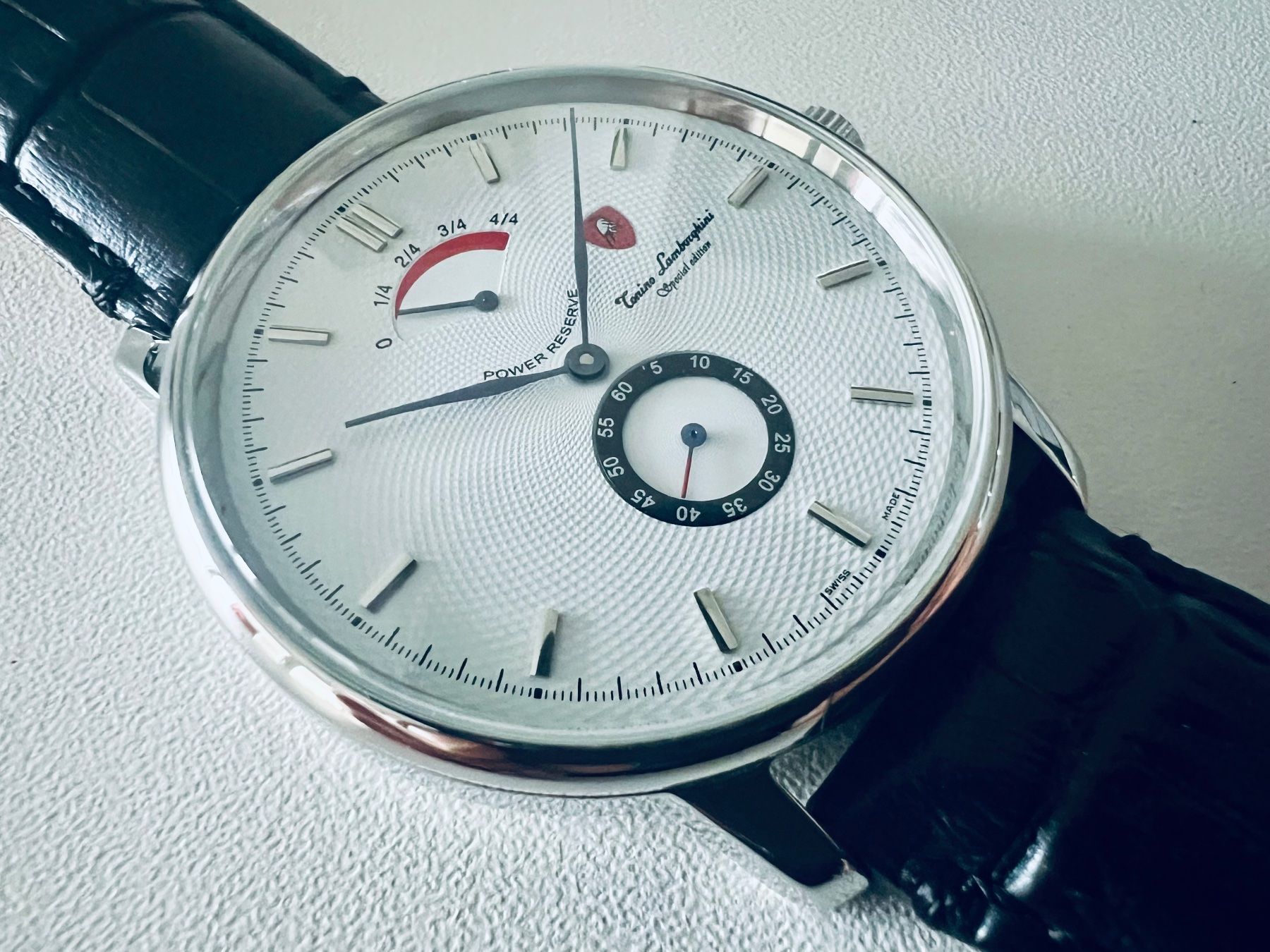 Lamborghini Orologi: Tonino Lamborghini Power Reserve/Small Second - Special Ed. – Nuovo e nell'imballaggio originale da Le Mont-sur-Lausanne venduto da LycaGallery 3