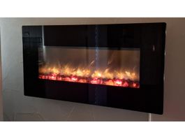 Elektrischer Wandkamin/mit Heizfunktion "Tuna" (Sonnenkönig)