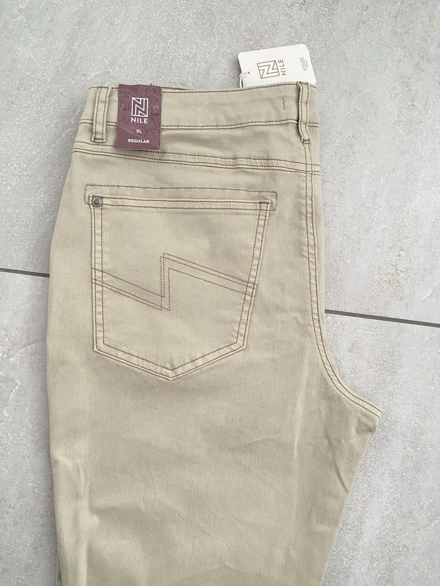 Nile Pantaloni: Damen Hose von NILE, Gr. XL. Regular. Neu. – Nuovo e nell'imballaggio originale da Siselen BE venduto da Melody-53 5