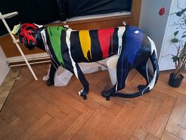 Skulptur Geopard Neuware