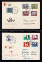 R1118  /  2 FDC pro patria 1960 / 1963