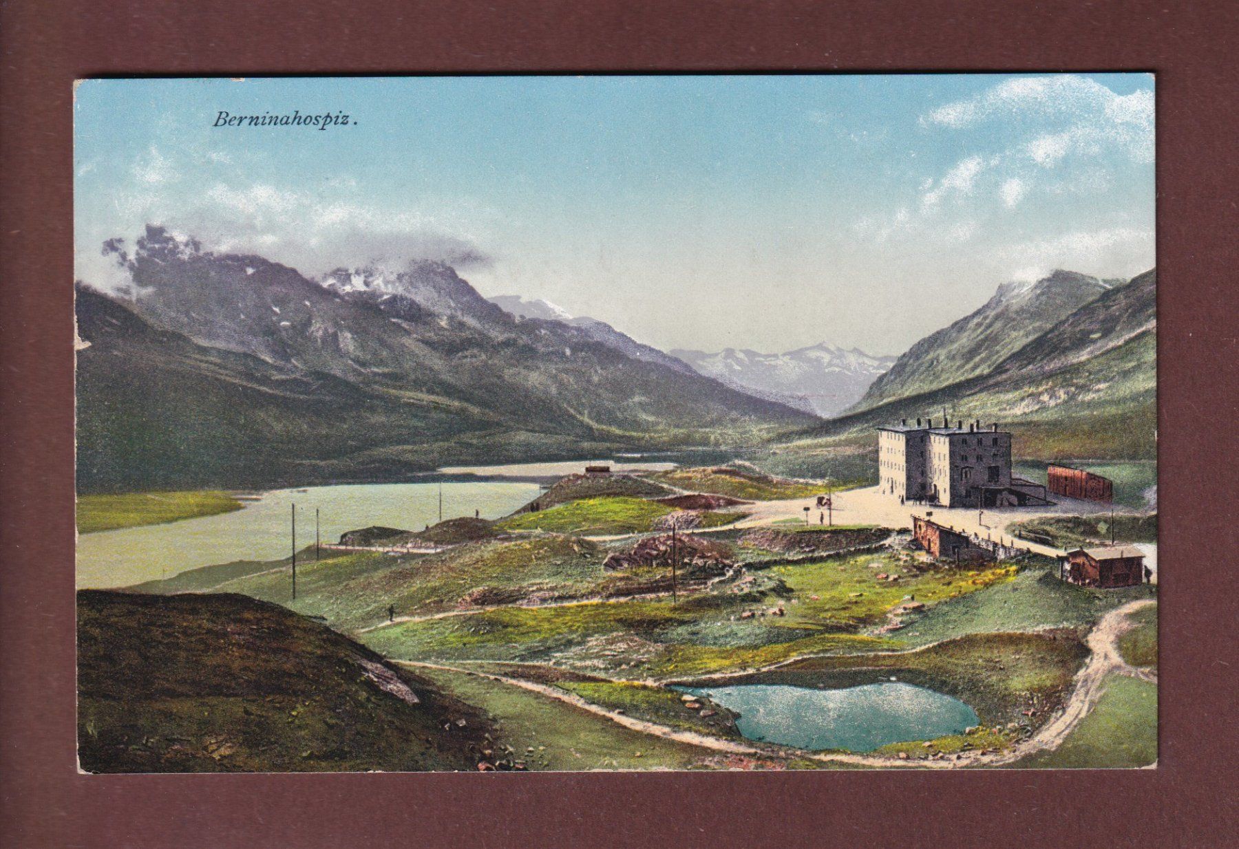 Ansichtskarten: BERNINA-HOSPIZ - Feldpost – Gebraucht aus Pully von nicecards-shop