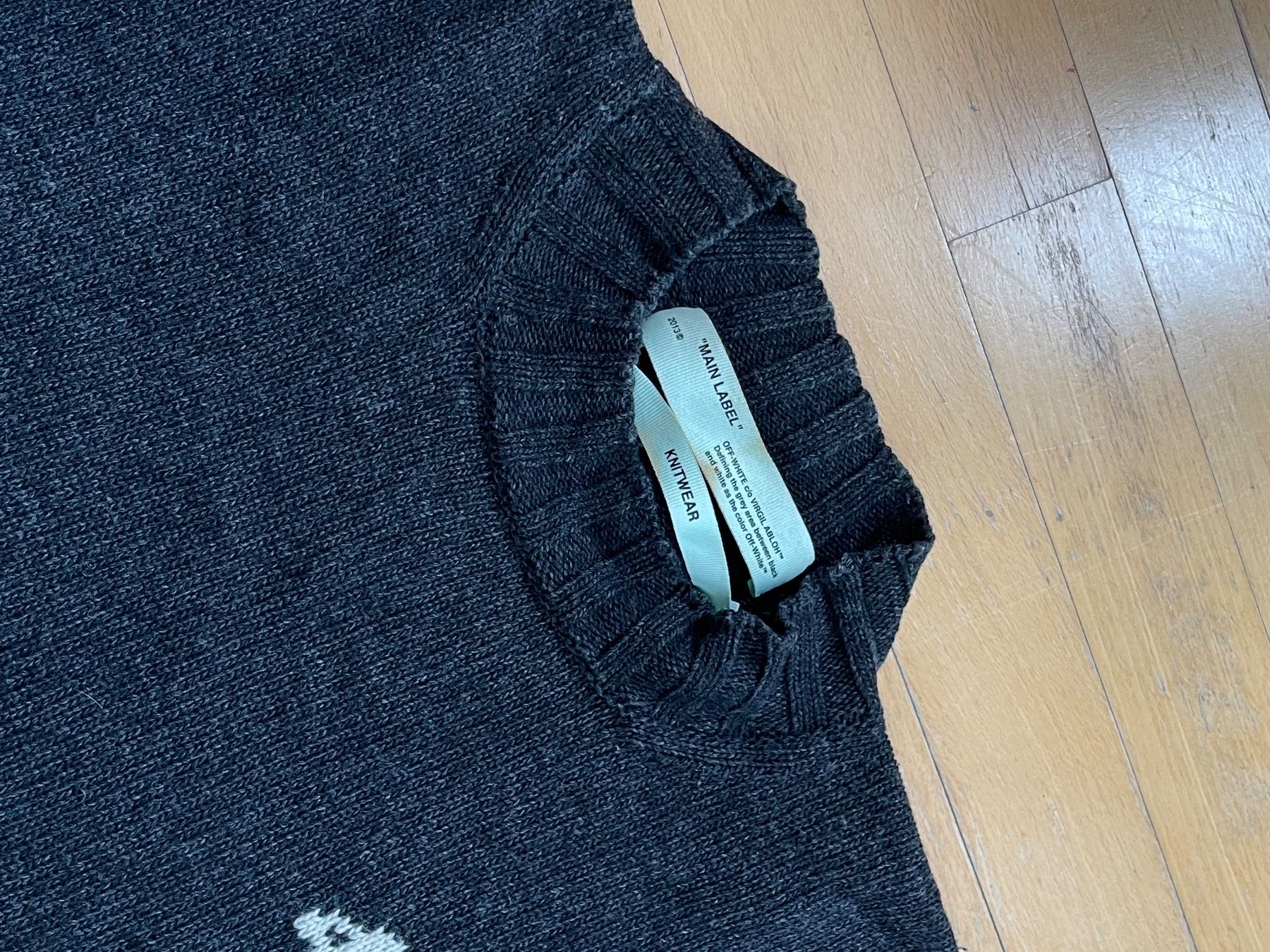 Off-White Maglioni & Felpe: Off-White Wollpullover Grösse XL, Top Zustand! – Usato da Gockhausen venduto da max_t9mh 2