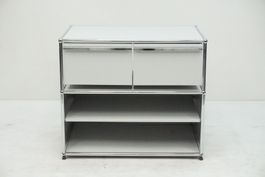 USM Regal lichtgrau 1x2 Sideboard Designklassiker