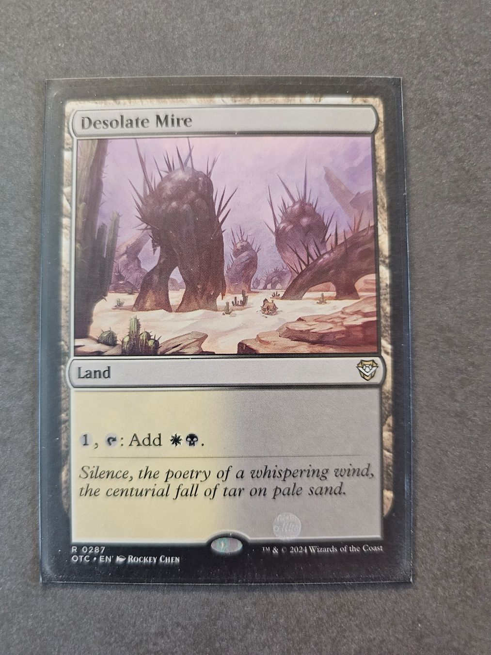 Magic The Gathering Carte collezionabili: Magic the Gathering: Desolate Mire – Nuovo (secondo la descrizione) da Läufelfingen venduto da struuub92
