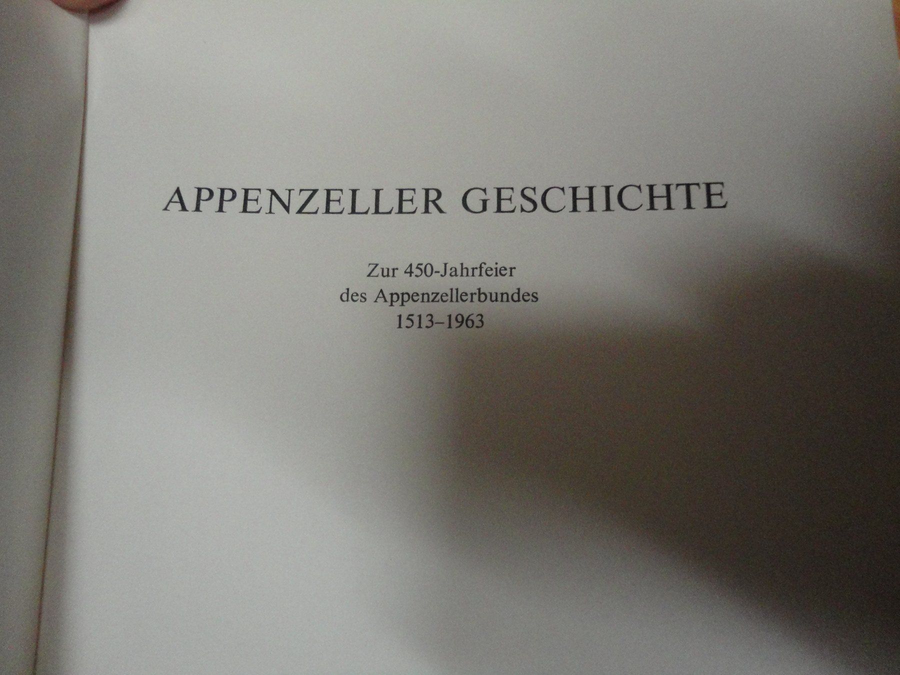 Libri: Appenzeller Geschichte 1963 – Usato da Bischofszell venduto da Joachim-115 1