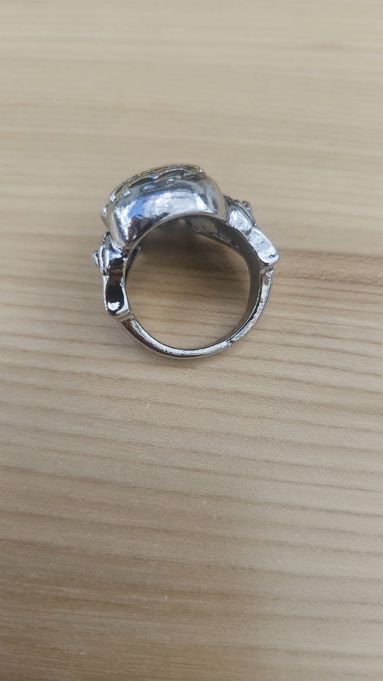 Anelli: Harley Davidson Fingerring Schädel Top Zustand – Usato da Zürich venduto da ZH-Vintage 1
