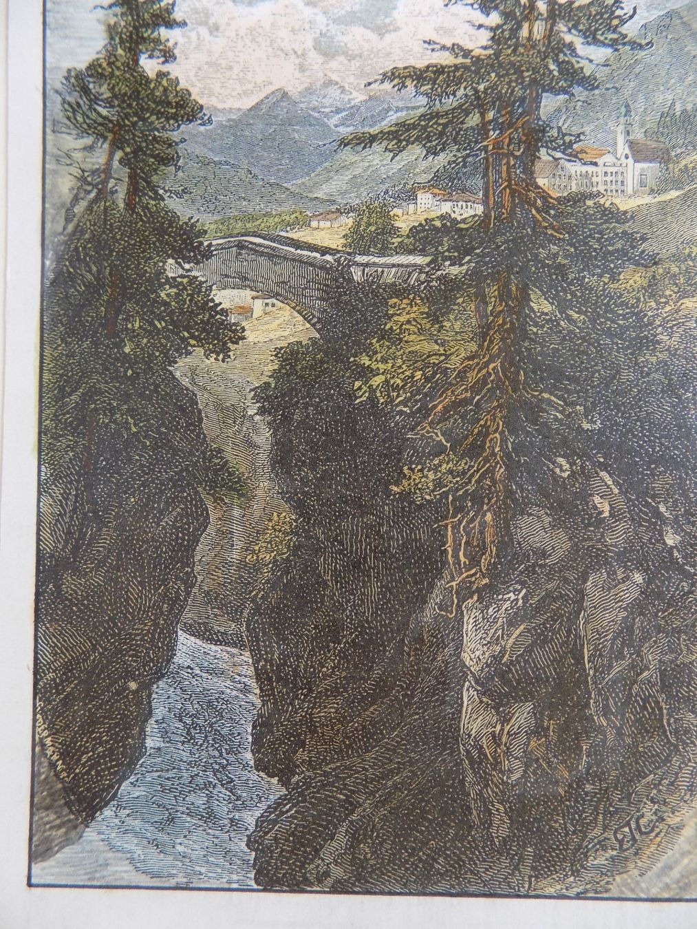 Gravures: Pontresina koloriert – D'occasion à Risch par Rischli15 4