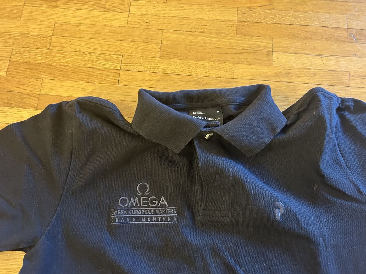 Peak Performance Polo-Shirts: Peak Performance, polo noir, coton, Taille M – Neu (gemäss Beschreibung) aus Lausanne von lavirgule 1