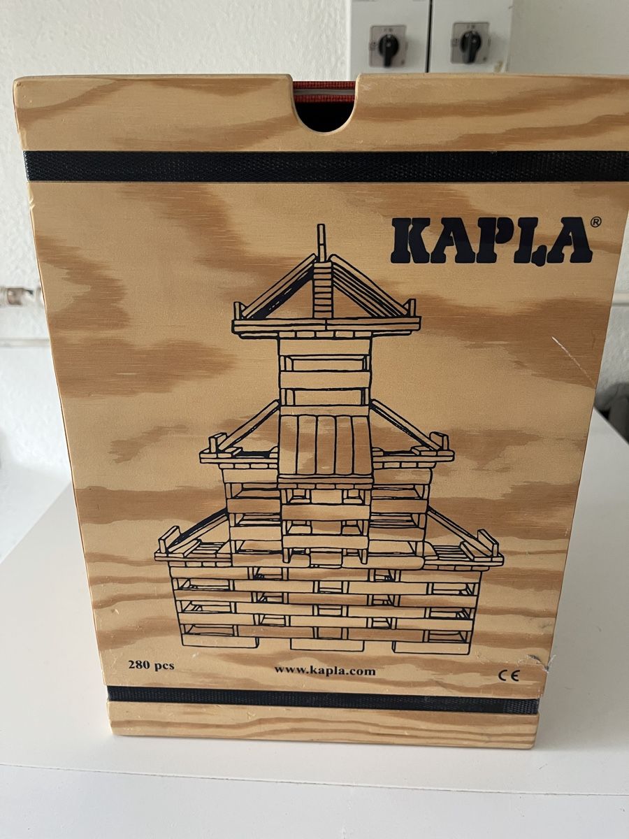 Kapla Kit di costruzioni: Kapla Holzbausteine  – Usato da Zürich venduto da papagella 1