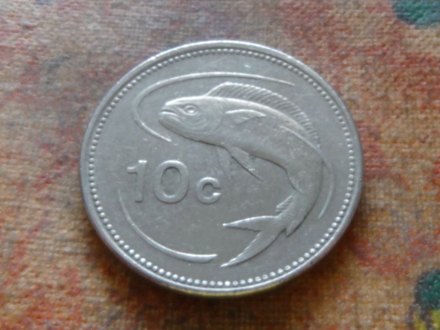 Toutes les monnaies: MALTE  10c  1986 – D'occasion à Romanel-sur-Lausanne par Swift13