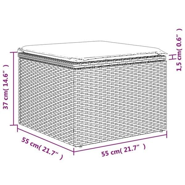 Divani: poufs de jardin – Nuovo e nell'imballaggio originale da Les Evouettes venduto da Studio-Design-29 2