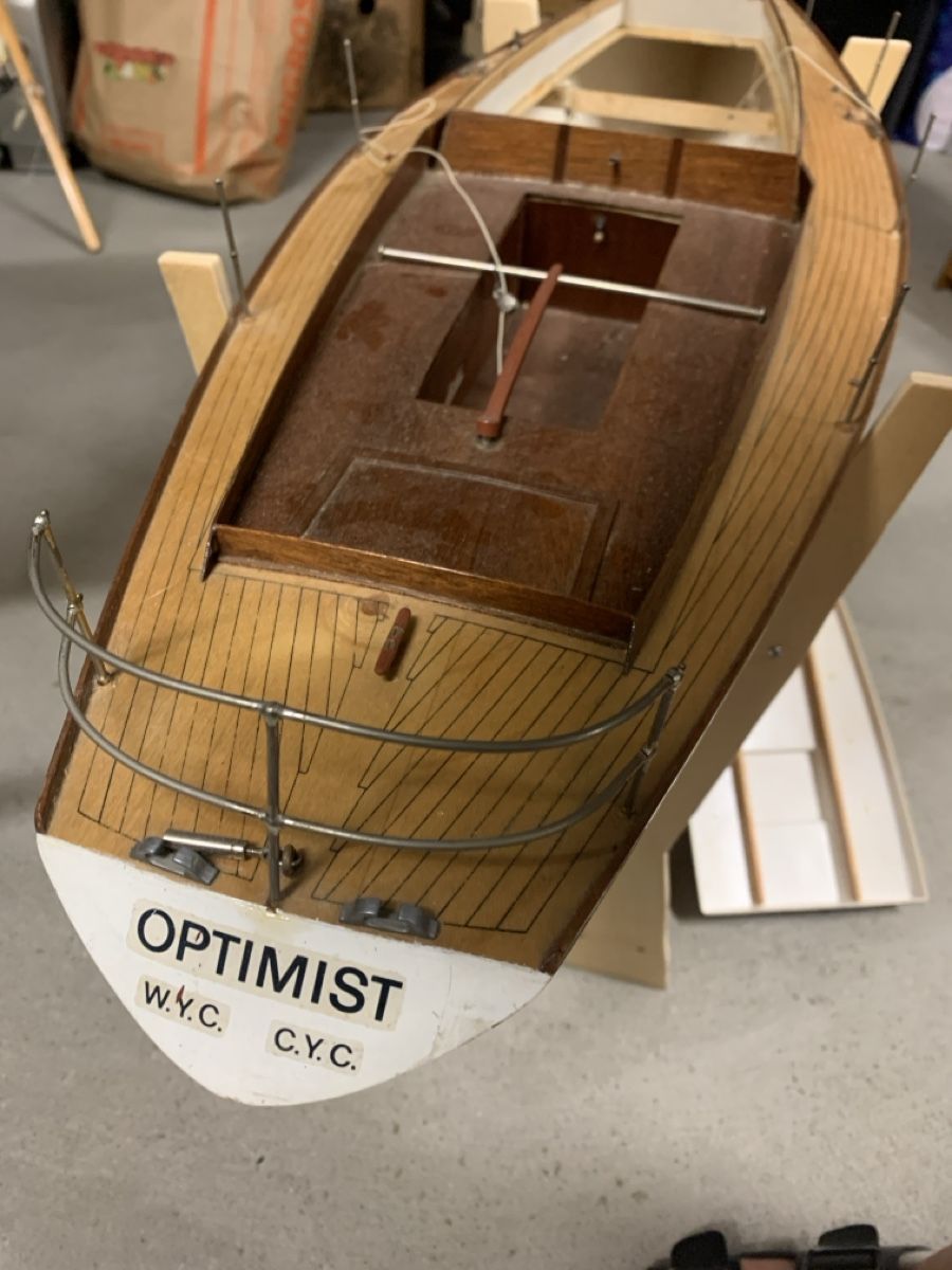 Graupner Modellismo RC: Modellschiff Graupner Optimist – Usato da Hindelbank venduto da hirzel02 3