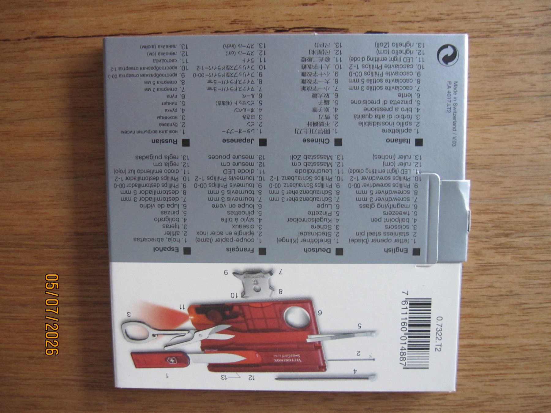 Victorinox Coltelli tascabile: Swiss Card Lite mit 13 Funktionen – Nuovo e nell'imballaggio originale da Basel venduto da baslerbebbi02 1