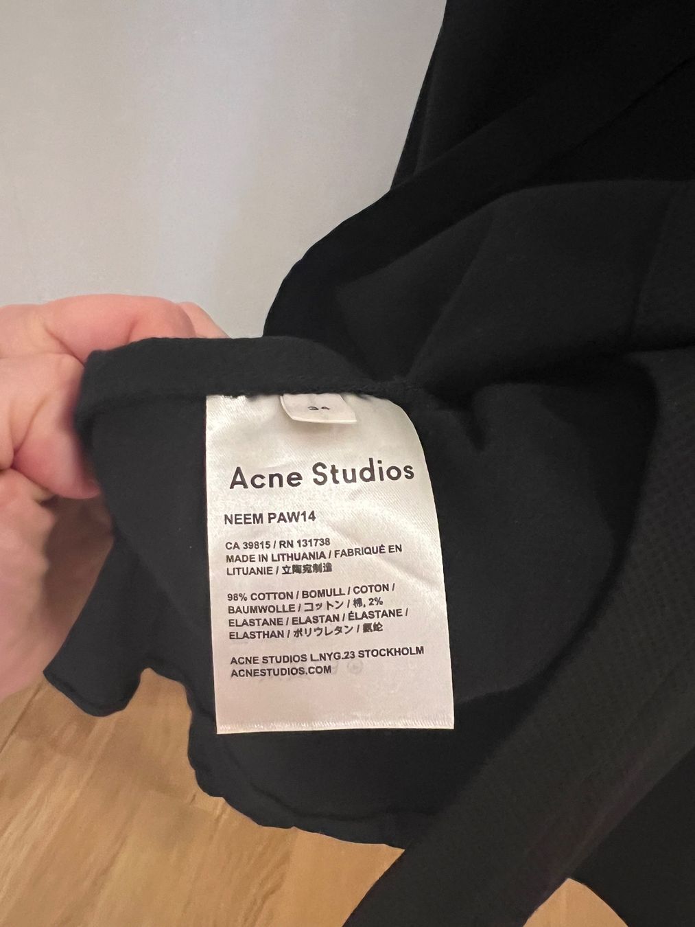 Acne Studios Vestiti: ACNE STUDIOS Kleid Dress Robe Gr 34 – Nuovo (secondo la descrizione) da Ebmatingen venduto da dartim 2