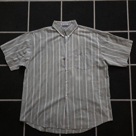 Chemise rayée Yves saint Lauren vintage manches courtes