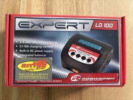 Ladegerät Robitronic Expert LD 100 mit Zubehör