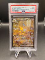 Pokémon Alakazam ex 201/165 MEW 151 SIR PSA 10 GEM MINT EN