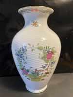 Herend Porzellan Vase indian Basket indischer Korb 24cm hoch