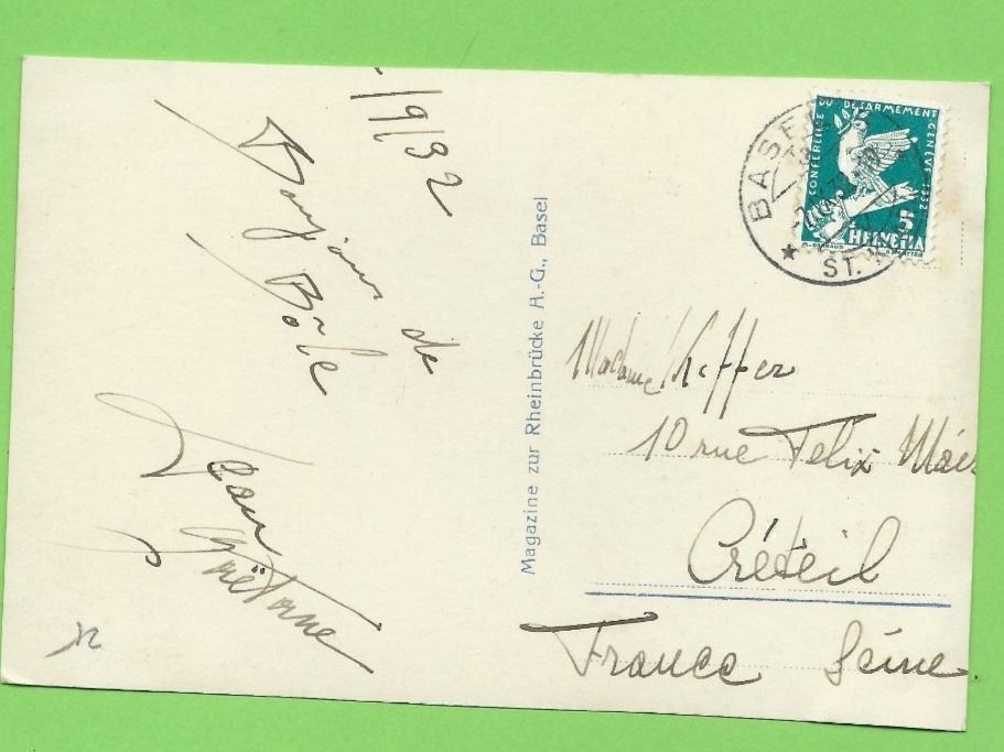Cartes postales: Basel, Alt Stadt - Peterskirche – D'occasion à Zürich par t24_de 1