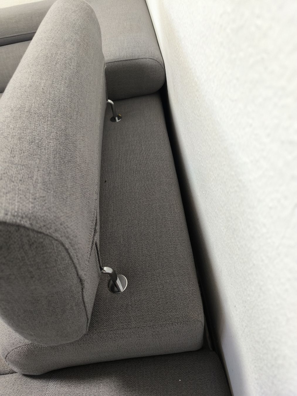 Divani: Ecksofa grau mit Bettfunktion und Stauraum – Usato da Neuendorf venduto da No96Am 3