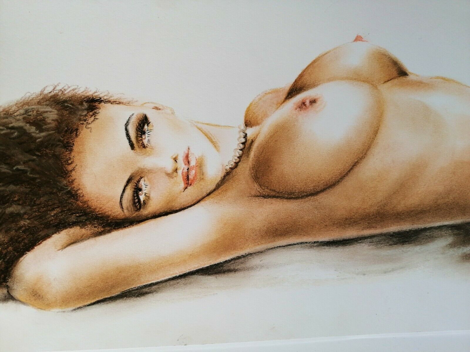 Gemälde: Liquidation !!  Original Pastell Gemälde 44 46 052 – Neu (gemäss Beschreibung) aus Hagenbuch ZH von Art-Agency