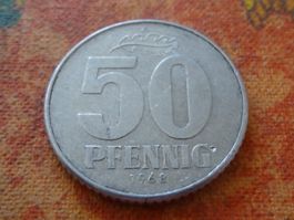DEUTSCHLAND 50 Pfennig 1968  compas